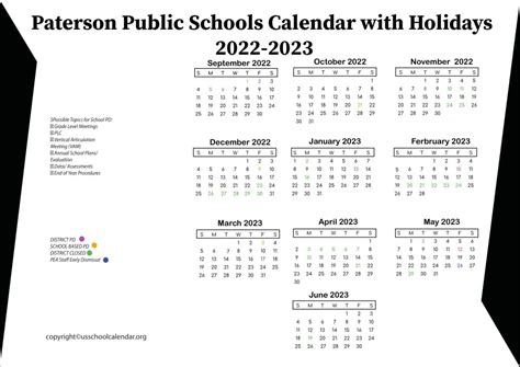 William Paterson Fall 2022 Calendar